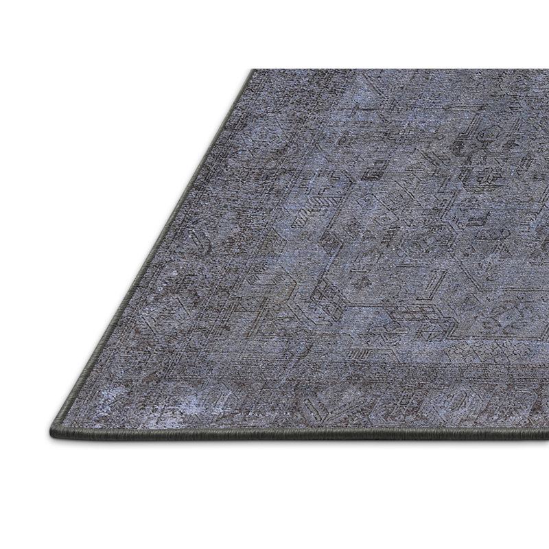Tapis oriental gris, Rectangle 2 pi x 4 pi
