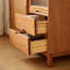 Petite commode décorative en cerisier-129488001
