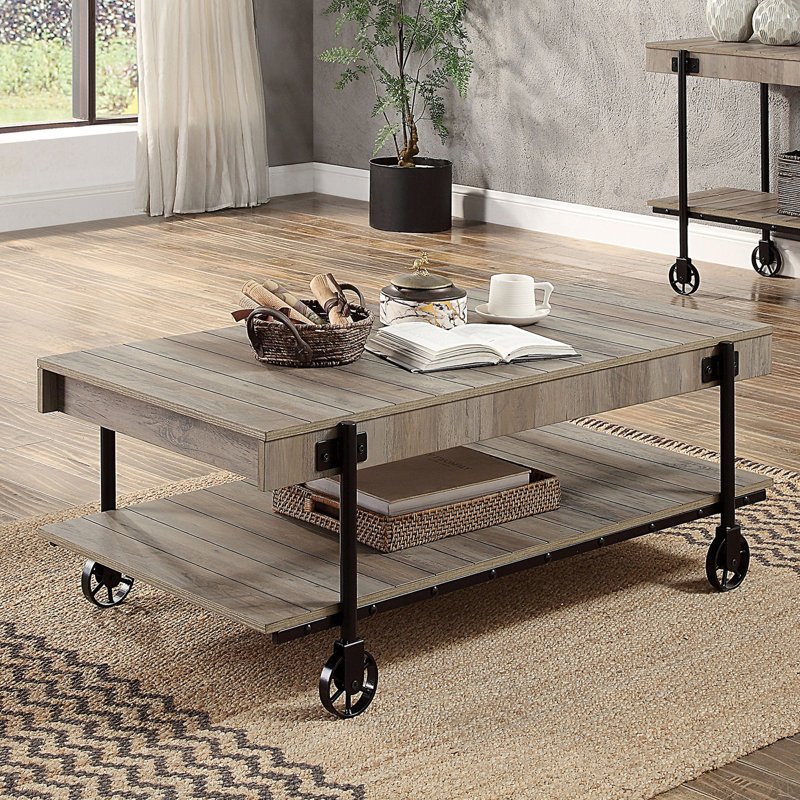 Table basse style industriel 1pc