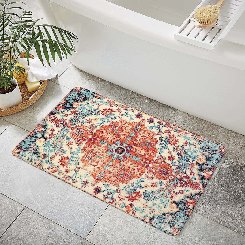 Govan Machine Washable Traditional Tribal Vintage Area Rugs, Rectangle 2' x 3'