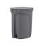 Poubelle en plastique avec pédale de marche de la trépiede de la collection en plastique moulé par injection, doublure de couvercle et tige d'acier-102495034-102495037
