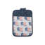 Porte-casseroles avec poche drapeau de Terre-Neuve - ensemble de 6