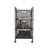 Mind Reader Rolling Storage Cart, Removable Drawers, Desk and Bathroom Organizer, Metal Mesh, 12.75"L x 13.25"W x 25"H