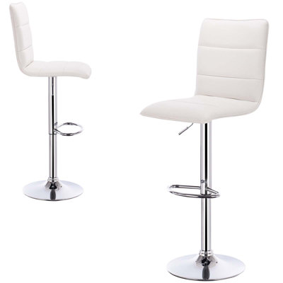 Dequez Upholstered Counter Stool with Metal Frame