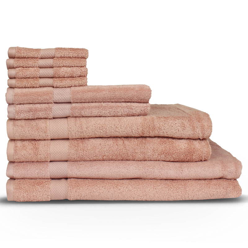100% Cotton Plush Mulit-Size Set, Pink