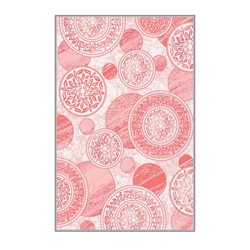 Premium Hall Carpet, 100% Polyester, 39.4 x 59.1 inches | 8 mm Pile Height, 650 g/m² | Antibacterial, Non-Slip PVC Felt Dot Underside, Machine Washable | 3D Digital Print, Durable & Stylish for Home Decor