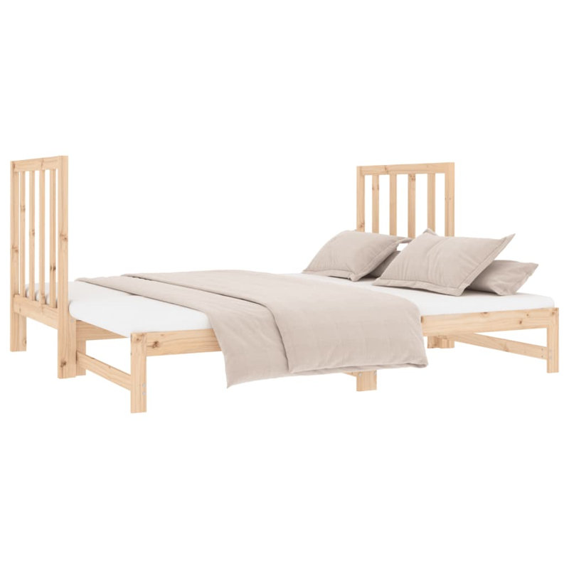 Solid Wood Bed, Single (3'), Oak