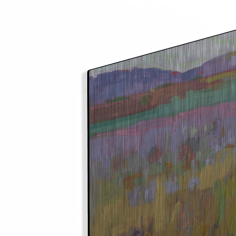 Ebern Designs «After a Spring Rain» par Jane Schmidt, art mural en métal,, H 36 po x l 36 po