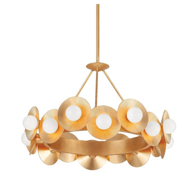 Lustre Émeraude à 16 lumières