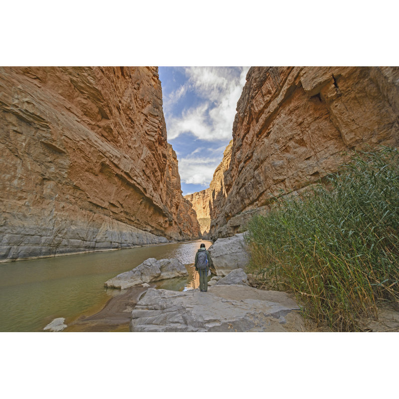 View Of Santa Elena Canyon by Wildnerdpix - Wrapped Canvas Print, 30cm H x 46cm W