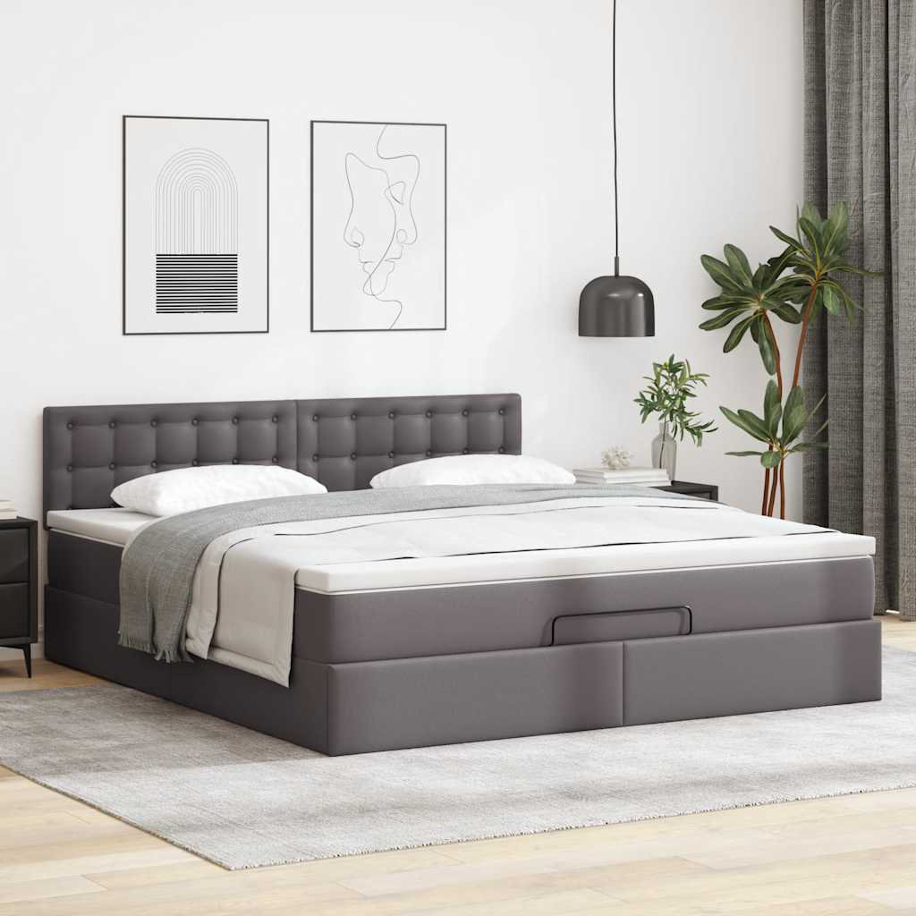 Vidaxl Ottoman-Bett mit Matratze