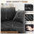 105"Cloud Sectional Couch With L-shape Chaise, No Assembly Required, Modern Modular Sofa With Deep Seat, Upholstered Couches For Living Room Bedroom, Plush-2074346984