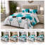 Microfiber Floral Duvet Cover Set-126066108