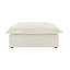 Repose-pieds luxueux et confortable en chenille-129874216