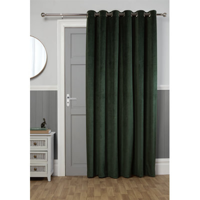 Baford Room Darkening Door Curtain Single Panel