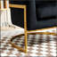 Fauteuil d'appoint rembourré de luxe avec cadre en velours, fauteuil de coiffeuse polyvalent et polyvalent pour l'intérieur et la maison-93223753