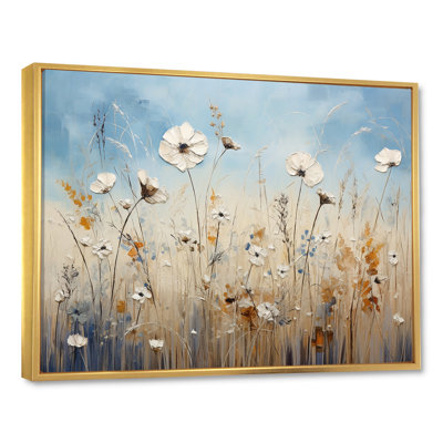 Minimalisme, Wildflower Wonderland III, reproduction sur toile