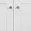 Ensemble de meuble-lavabo blanc 36 po avec lavabo en céramique 36 po, armoire de rangement avec 2 portes à fermeture en douceur et 5 tiroirs