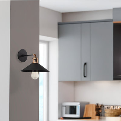 Adjustable Head Metal Body Barnlight Wall Sconce