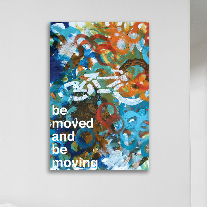 Be Moved by Kent Youngstrom - Wrapped Canvas Print, 46cm H x 30cm W x 4cm D