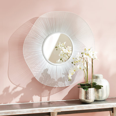 Erick Metal Flat Wall Mirror