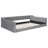 Full XL Size Upholstery Daybed And Side Storage Pocket,Gray