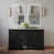 Noir onyx / or brossé sélectionné