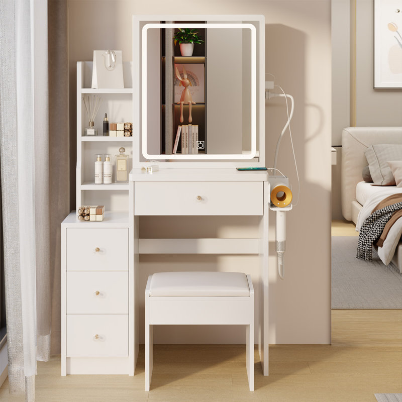 Coiffeuse Amersfort, Blanc