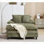 Chaise longue surdimensionnée ajustable xpiyaer, canapé-lit de loisirs, velours côtelé vert riche, dossier à quatre vitesses, largeur de 54,75 pouces-1202414822