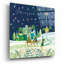  «Three Kings Journey» par Elle Media Group SA, art mural en verre acrylique, 12 po x 12 po