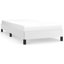 Lit vidaXL, lit plateforme tapissier en similicuir, sans matelas-88629850-88629838