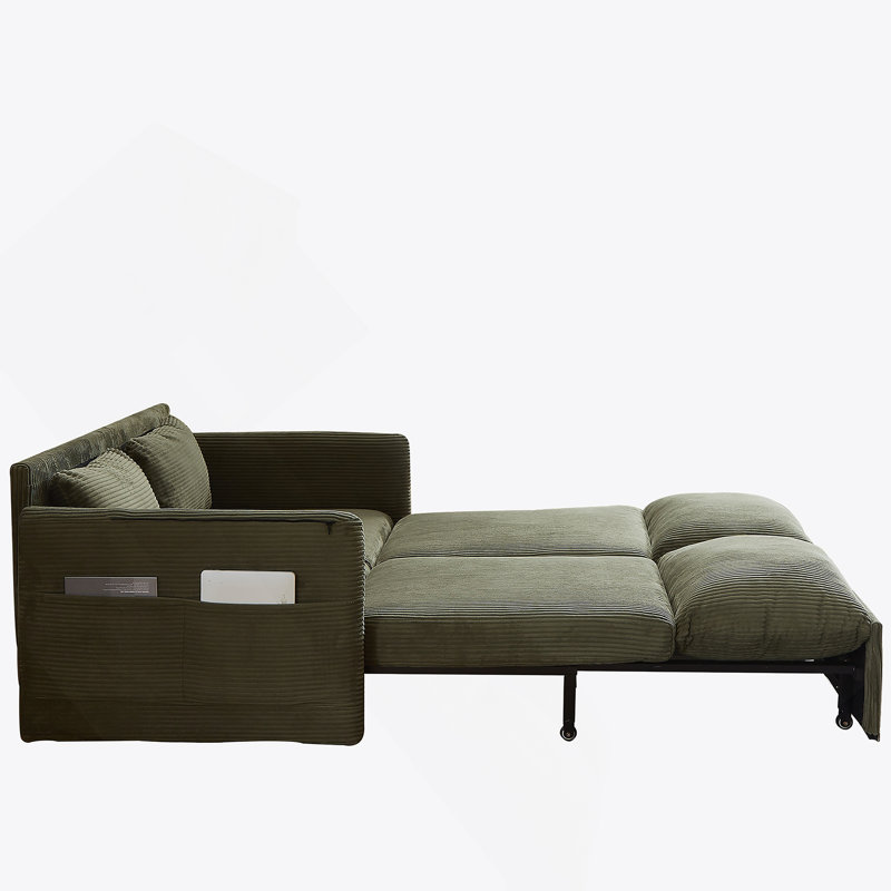 Sleeper Sofa Bed  3-in-1 Adjustable Sleeper with Pullout Bed