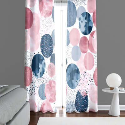 Semi Sheer Curtain Panel Pair