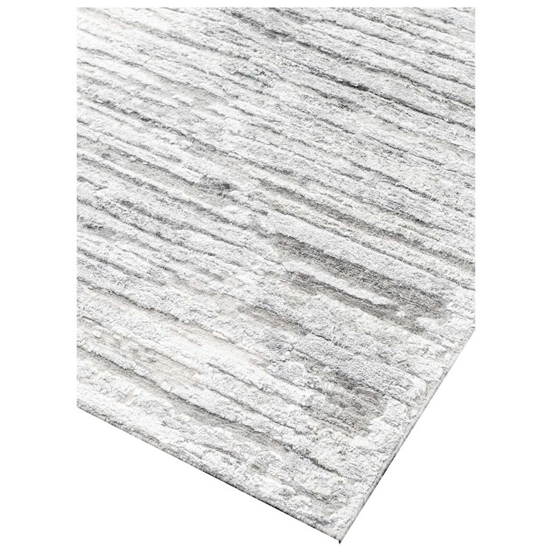 Wool Abstract Area Rug, Rectangle 8' x 10'
