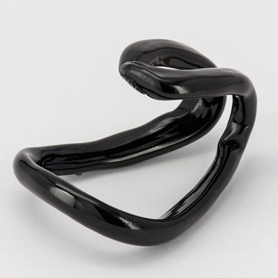 Minigiogali Wall Lamp 2 Black Glossy Chrome E26 Ul