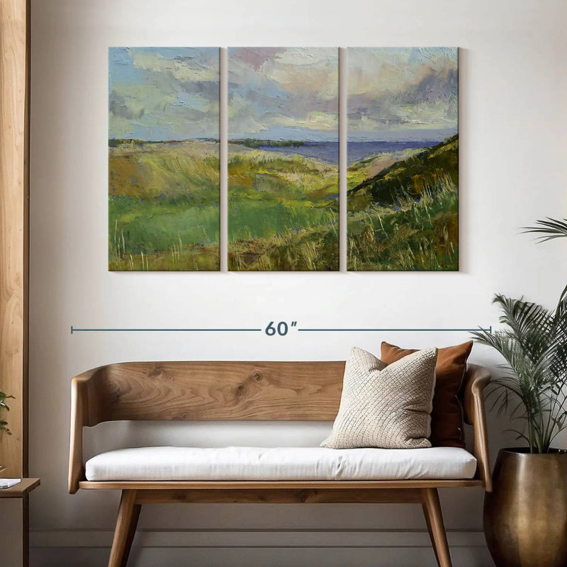 Paysage écossais Alvord, H 32 po x l 50 po