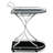 Leodore Metal Bar Cart