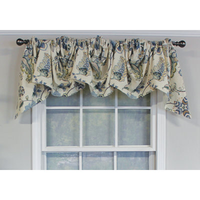 Ophelia Empire Valance 3-Scoop Original P/Kaufmann Fabric
