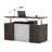 Netha U-Shaped Adjustable Height Executive Standing Desk With 3 Drawer Pedestal-1564683072-1568143676