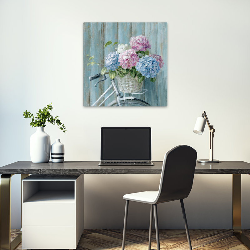 Cape Cod, art floral côtier, H 18 po x l 18 po