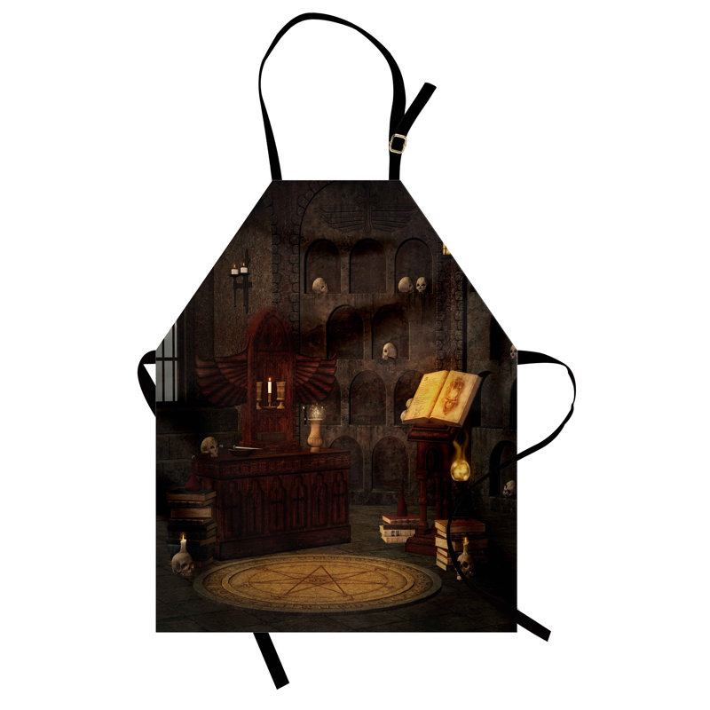 No Pattern Bib Apron
