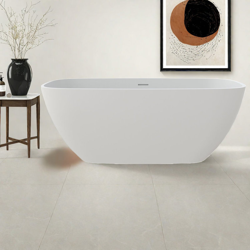 Deep Soak Tubs And Whirlpools Bathtub Bathroom, Solid Surface Modern Home