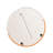 Round Nesting Coffee Table, Side Tables With Extendable Sliding Tabletop, For Living Room-1052825994