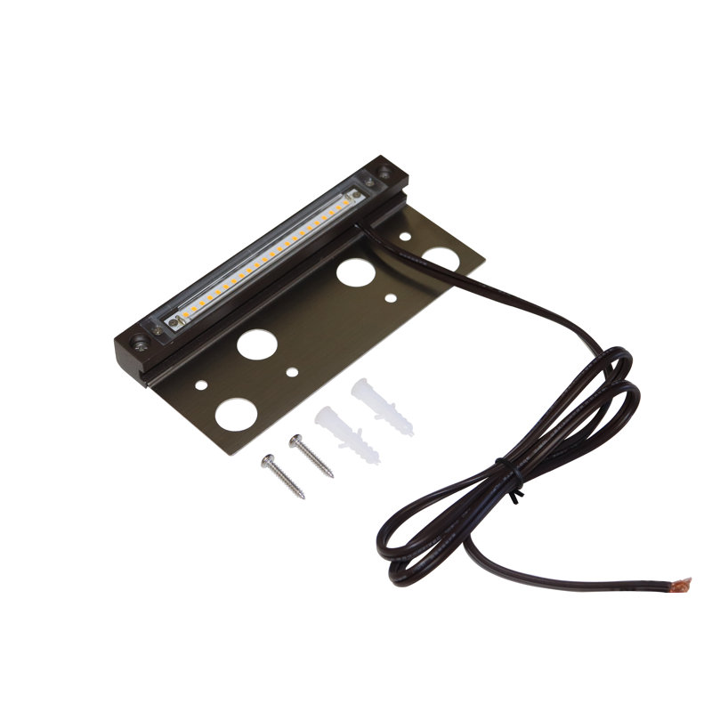 Powder Coated Low Voltage Integrated LED Metal Hardscape Light