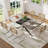 55.11-70.86in Rectangular Extendable Dining Table Set-1102996168-1102996170-1087116900