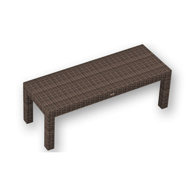 Buckholtz Wicker Dining Bench by Wade Logan
