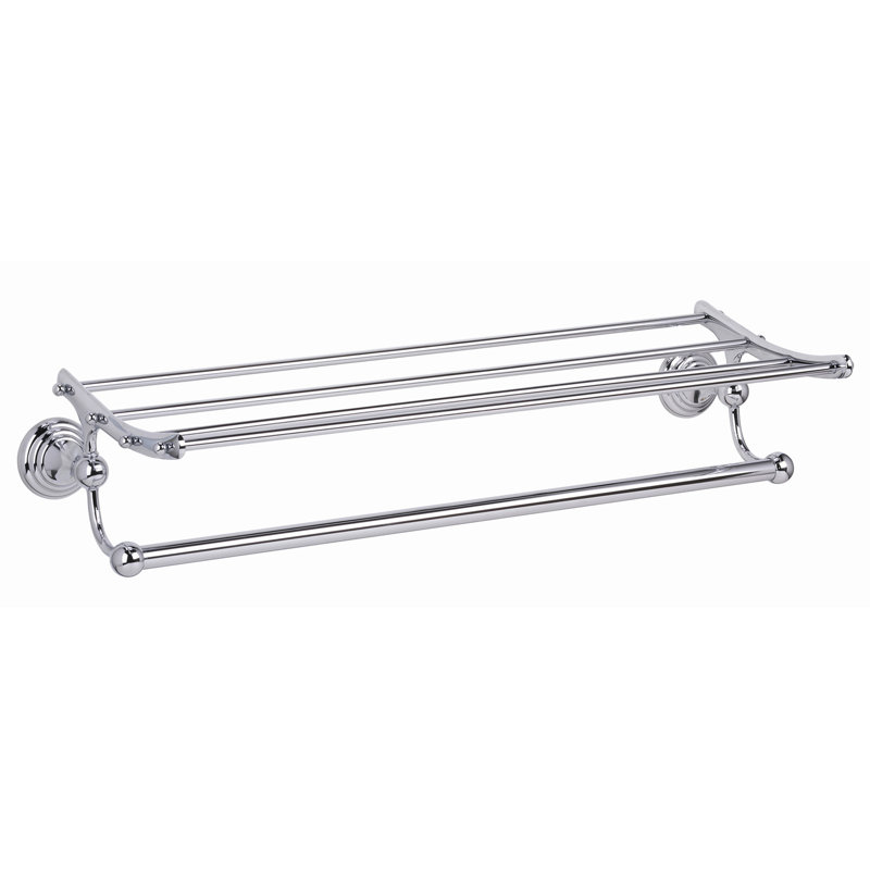 Embassy Wall Shelf, Polished Chrome