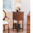34.65" Brown Standard Solid Wood End Tables