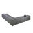 Thijmen 151" Wide Genuine Top Grain Italian Leather Symmetrical Reclining Corner Sectional-935222138