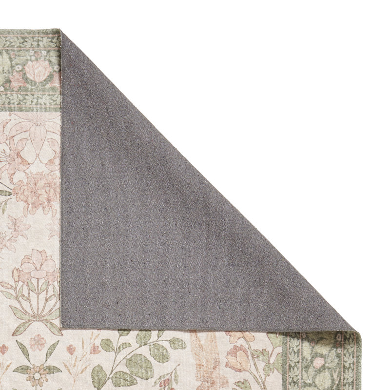 Vintage Look Digitally Printed Area Rug, Rectangle 122 x 170 cm